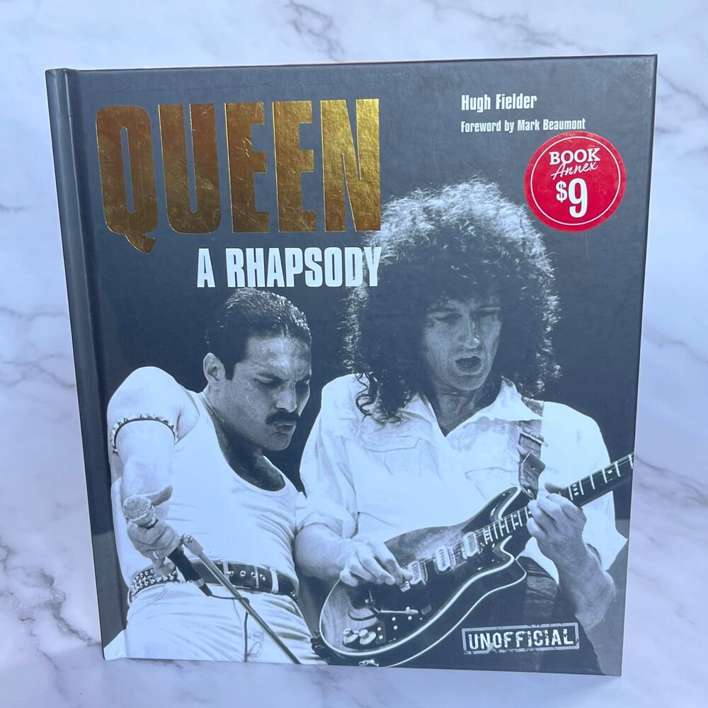 Queen A Rhapsody Hugh Fielder Hardcover Freddie Mercury Brian May 2019